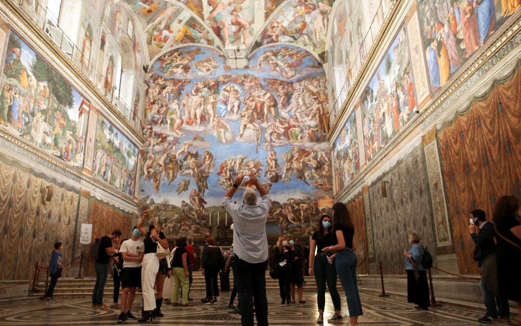 The Sistine Chapel of the Vatican